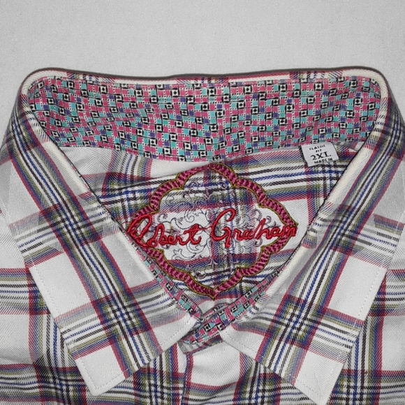 ROBERT GRAHAM MEN'S SHIRT SZ 2XL - Picture 2 of 4